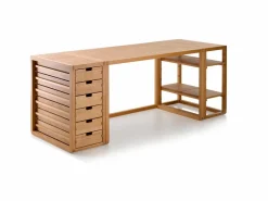 Grüne Erde Schreibtisch Quint, B 120 x T 70 x H 72 cm,