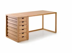 Grüne Erde Schreibtisch Quint, B 120 x T 70 x H 72 cm,