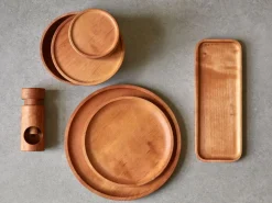 Grüne Erde Schüssel, Erle geölt ø 10,5 cm