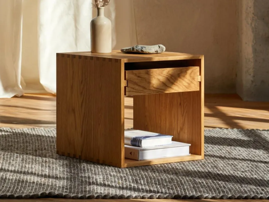 Grüne Erde Schubladenbox Yunit Pur, mit 3 Laden,