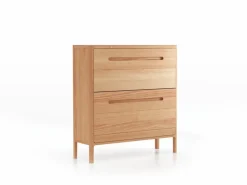 Grüne Erde Schuhschrank Tenso, 2 Klappen,