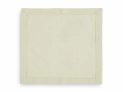 Grüne Erde Serviette ARIANA mit Ajour, , 40 x 40 cm, 60% Baumwolle/40% Leinen, GOTS