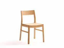 Grüne Erde Set: 2 Stk. Stuhl Karim, mit Holz-Sitzfläche,