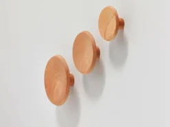 Grüne Erde Set Garderobenknopf Punto je 1 Stk. ø 9 / ø 12 / ø 15 cm,