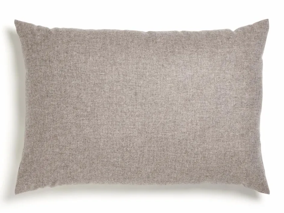 Grüne Erde Set: Sofakissen mit Überzug, , Überzug: Wollstoff Tano Natur (79), Füllung: 100 % Schurwolle , mit verdeckter Knopfleiste