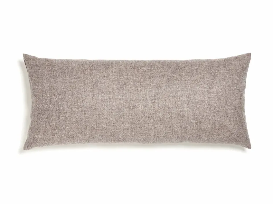 Grüne Erde Set: Sofakissen mit Überzug, , Überzug: Wollstoff Tano Natur (79), Füllung: 100 % Schurwolle , mit verdeckter Knopfleiste