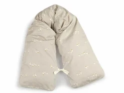 Kinder Grüne Erde Set: Still- und Seitenschläferkissen mit Überzug, Frederik , 37 x 180 cm, Überzug: 100 % Baumwolle, Füllung: 100 % Schurwolle (Schaf), GOTS