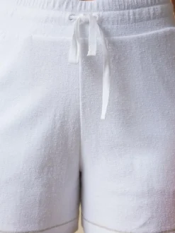 Grüne Erde Short aus Bio Baumwolle, 11 weiss, M, GOTS