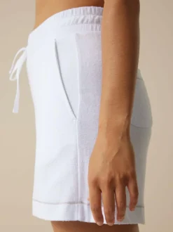 Grüne Erde Short aus Bio Baumwolle, 11 weiss, M, GOTS