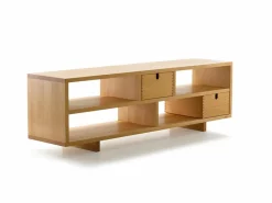 Grüne Erde Sideboard Valetto groß ohne Bügel, mit 2 Laden,, B 152.9,