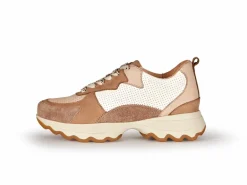 Grüne Erde Sneaker aus Bio Leder, 21 nougat, 38