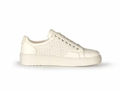 Grüne Erde Sneaker aus Bio Leder, 12 offwhite, 37