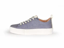 Grüne Erde Sneaker aus Bio Leder/Leinen, , 38