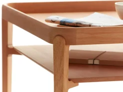 Grüne Erde Sofatisch Alwy, 80 x 80 cm,