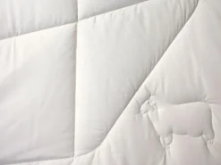 Grüne Erde Sommerdecke feine Schafschurwolle, 140 x 200 cm, 150 g/m2 GOTS, NATURTEXTIL BEST