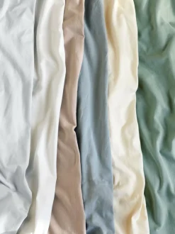 Grüne Erde Spannleintuch ALIZA, , 90/100 x 200/220 x 22/28 cm, 97 % Baumwolle/3 % Elasthan, Jersey, GOTS, VEGAN