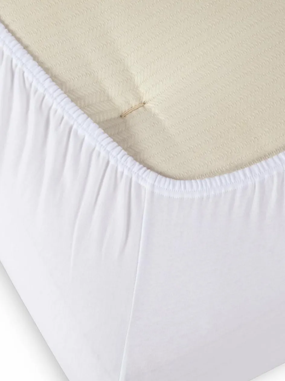 Grüne Erde Spannleintuch HANNAH Pur, , 90/100 x 190/200 x 15/21 cm, 100 % Baumwolle, Jersey, GOTS