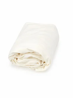 Kinder Grüne Erde Spannleintuch Jersey, natur, 70 x 160 x 8 cm, 96 % Baumwolle/4 % Elasthan, GOTS