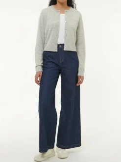 Grüne Erde Strickjacke aus Alpakawolle, , XL