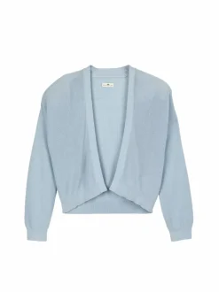 Grüne Erde Strickjacke aus Bio-Baumwolle, 93 himmelblau, S, GOTS