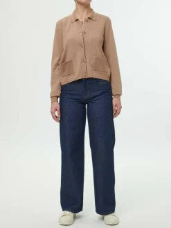 Grüne Erde Strickjacke aus Bio-Baumwolle, , S, GOTS