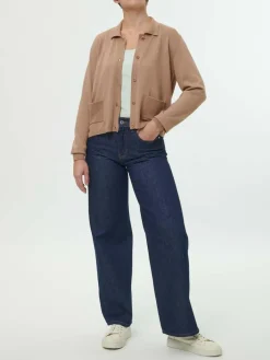 Grüne Erde Strickjacke aus Bio-Baumwolle, , S, GOTS