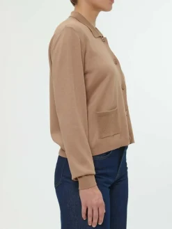 Grüne Erde Strickjacke aus Bio-Baumwolle, , S, GOTS