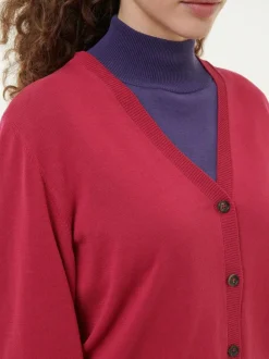 Grüne Erde Strickjacke aus Bio-Baumwolle, , S, GOTS