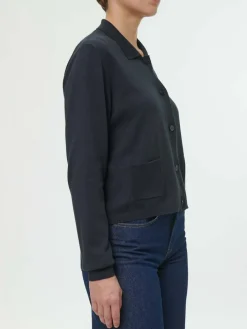 Grüne Erde Strickjacke aus Bio-Baumwolle, , S, GOTS