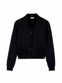 Grüne Erde Strickjacke aus Bio-Baumwolle, , S, GOTS