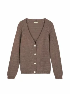 Grüne Erde Strickjacke aus Bio-Baumwolle, , L, GOTS