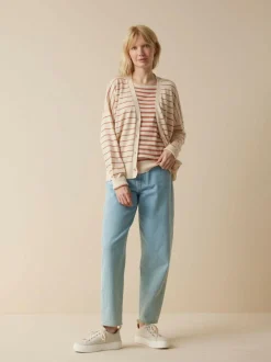 Grüne Erde Strickjacke aus Bio-Baumwolle, , S, GOTS