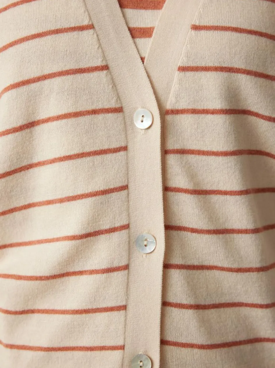 Grüne Erde Strickjacke aus Bio-Baumwolle, , S, GOTS