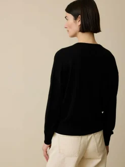 Grüne Erde Strickjacke aus Bio-Wolle, , S, GOTS