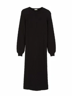 Grüne Erde Strickkleid aus Bio-Baumwolle und Wolle, , S, GOTS