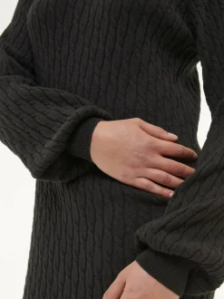 Grüne Erde Strickkleid aus Bio-Baumwolle und Wolle, , S, GOTS