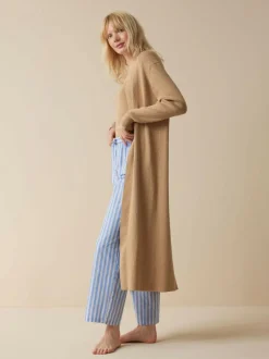 Grüne Erde Strickmantel aus Bio-Baumwolle, , XS, GOTS