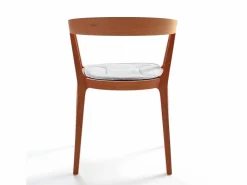 Grüne Erde Stuhl Asensio, mit Armlehne,