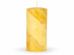 Grüne Erde Stumpenkerze aus Bienenwachs, , Höhe 15 cm, ø 7 cm, 1 Stk.