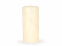 Grüne Erde Stumpenkerze aus Bienenwachs, , Höhe 15 cm, ø 7 cm, 1 Stk.