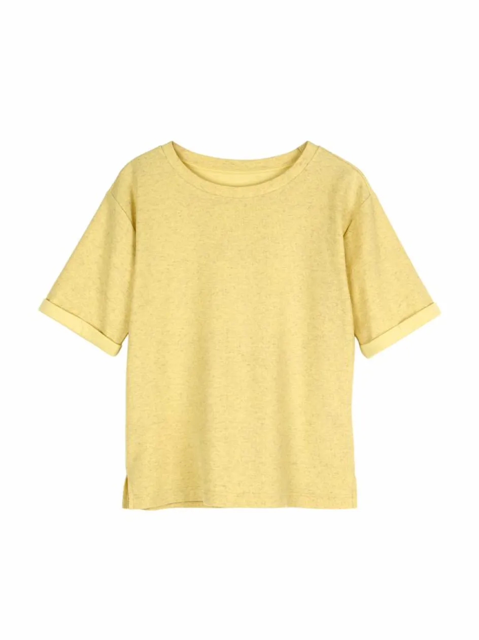 Grüne Erde Sweat T-Shirt aus Bio Baumwolle/Hanf, , 38