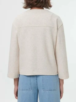 Grüne Erde Sweatjacke aus Bio Baumwolle/Hanf, , 46, GOTS