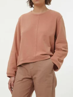 Grüne Erde Sweatshirt aus Bio-Baumwolle, 61 sienna, 38, GOTS