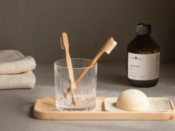 Grüne Erde Tablett Zirbe, 10,5 x 28 cm