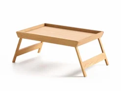 Grüne Erde Tabletttisch Torebu aus Eiche