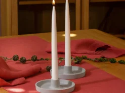 Grüne Erde Tafelkerzen aus Bienenwachs, , Höhe 25 cm, ø 2 cm, 4 Stk.