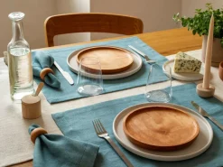 Grüne Erde Tischset ARIANA, , 38 x 48 cm, 60% Baumwolle/40% Leinen, GOTS