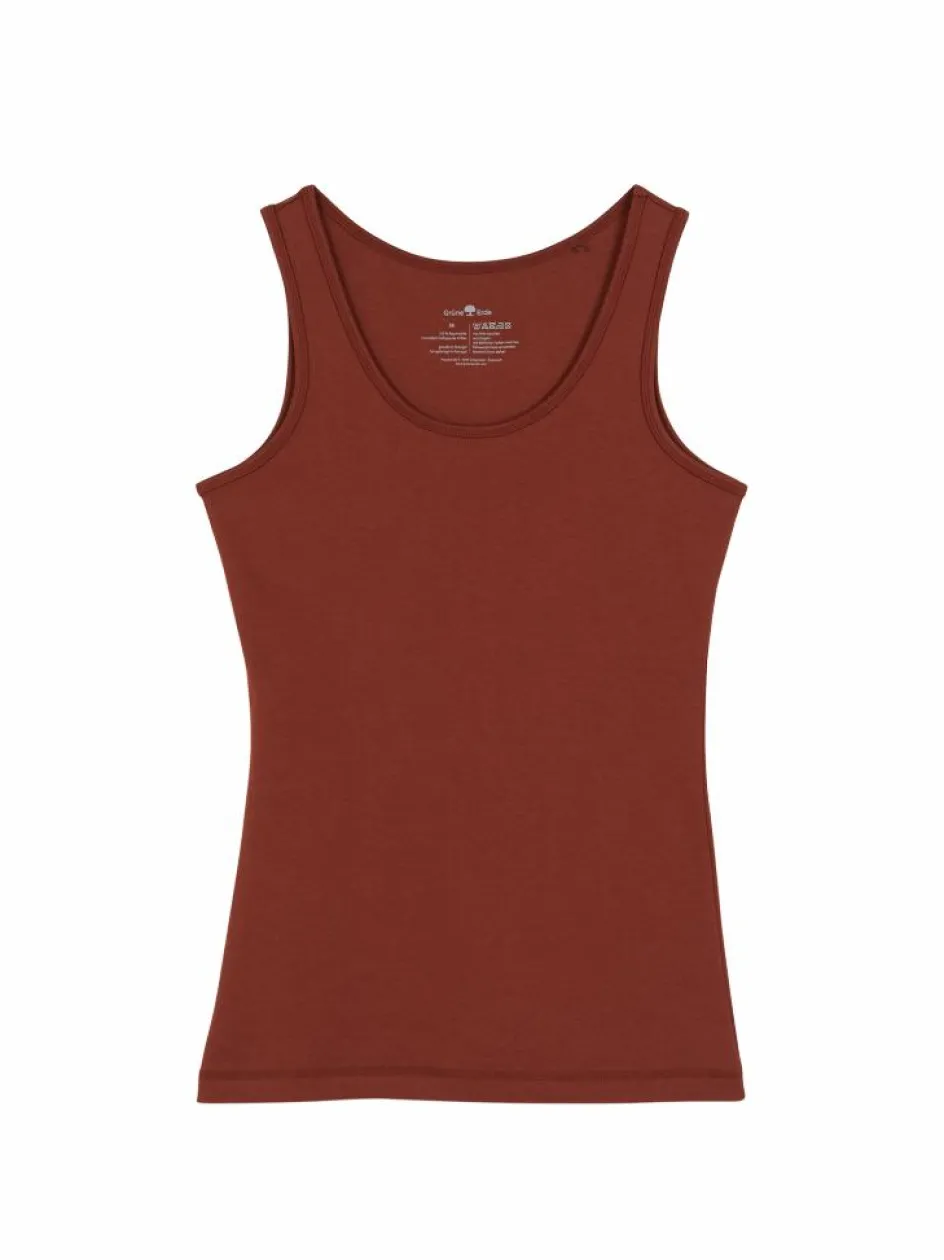 Grüne Erde Top aus Bio Baumwolle, , 38, GOTS