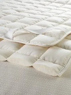 Kinder Grüne Erde Unterbett Baumwolle, 70 x 140 cm, 500 g/m2, GOTS, NATURTEXTIL BEST