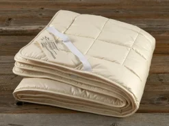 Grüne Erde Unterbett Schafschurwolle, 90 x 200 cm, 500 g/m2, GOTS, NATURTEXTIL BEST